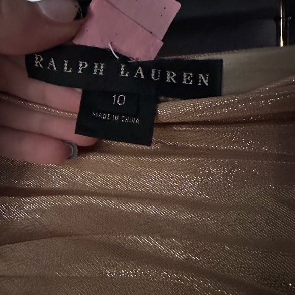 Ralph Lauren Gold Skirt - Picture 2 of 4